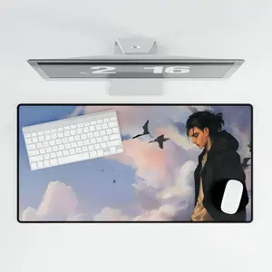 Eren Yeager Mouse Pad, Attack Warrior Desk Mat, Large Anime Gaming Mousepad, Titan Transformation Decor, Otaku Desk Setup Gift