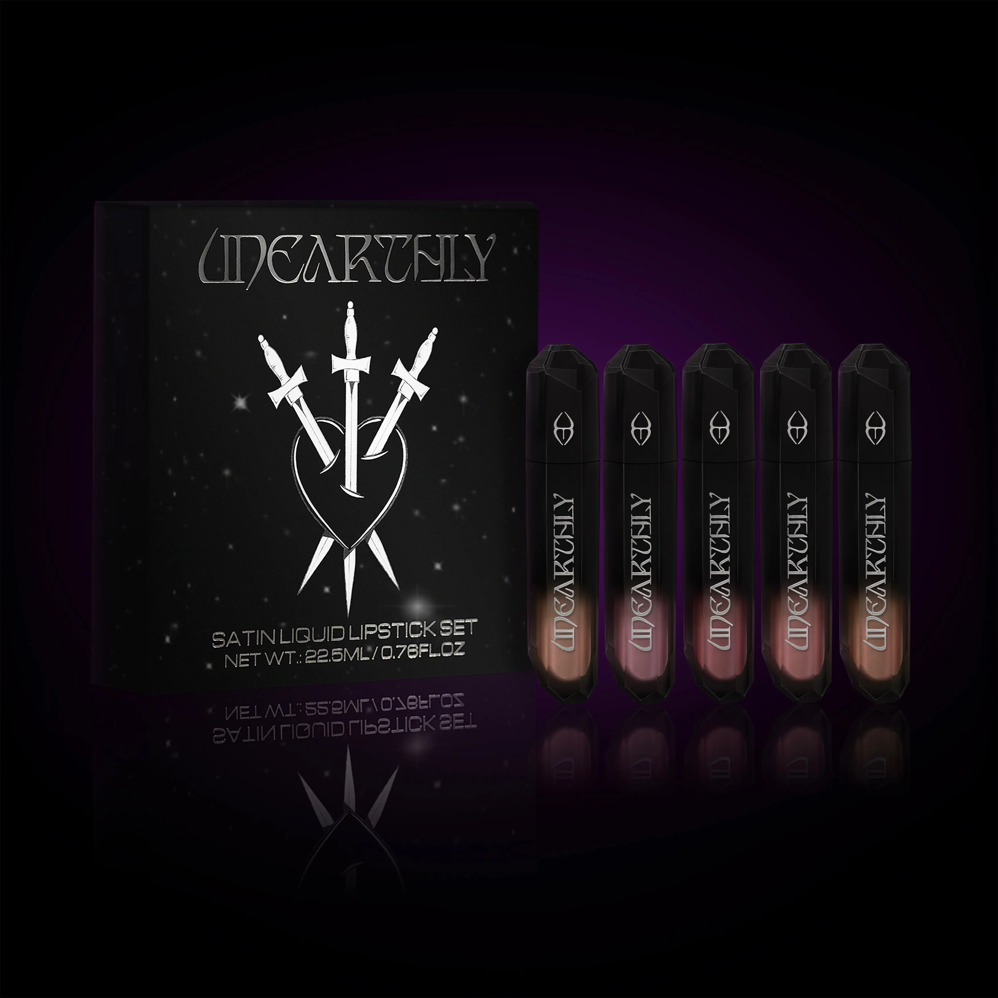 5 Piece Satin Sorcery™ Liquid Lipstick Set 5 Piece Satin Sorcery™ Liquid Lipstick Set