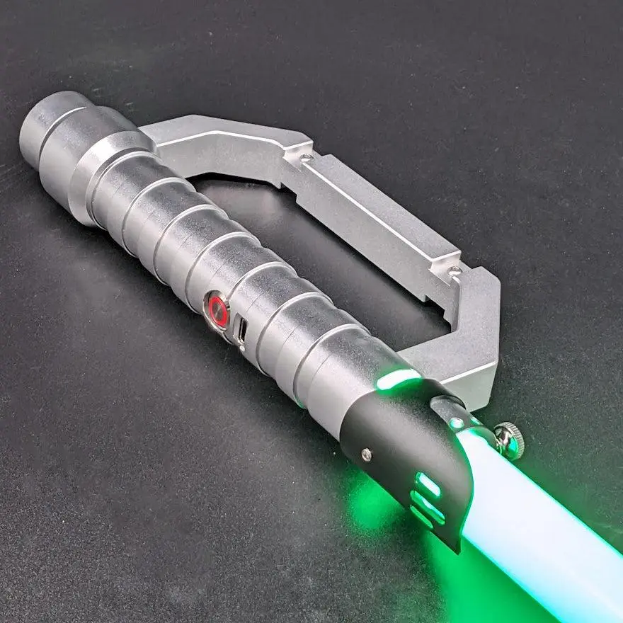Crimson Dawn M-17 'Duster' Lightsaber – Custom Metal Hilt Dueling Saber