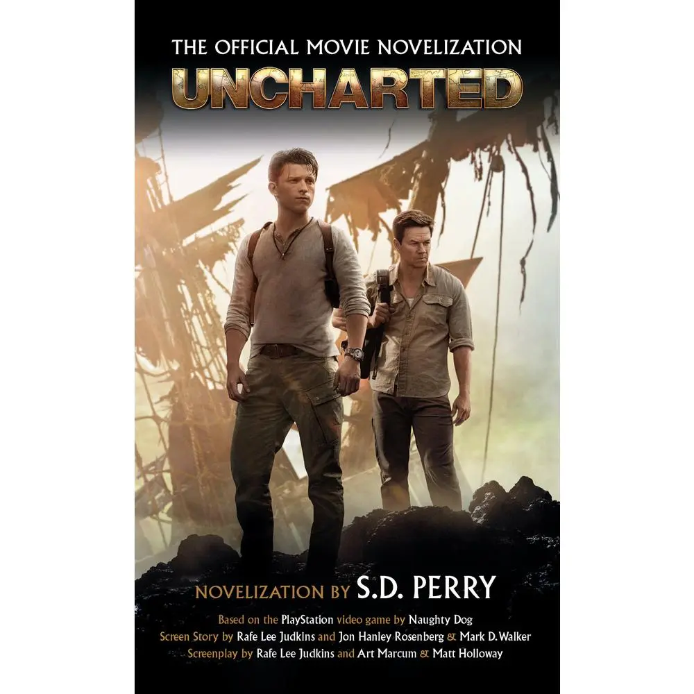 USED Book - Uncharted: The Official Movie Novelization by Perry, S. D. (Mass Market Paperback) - english