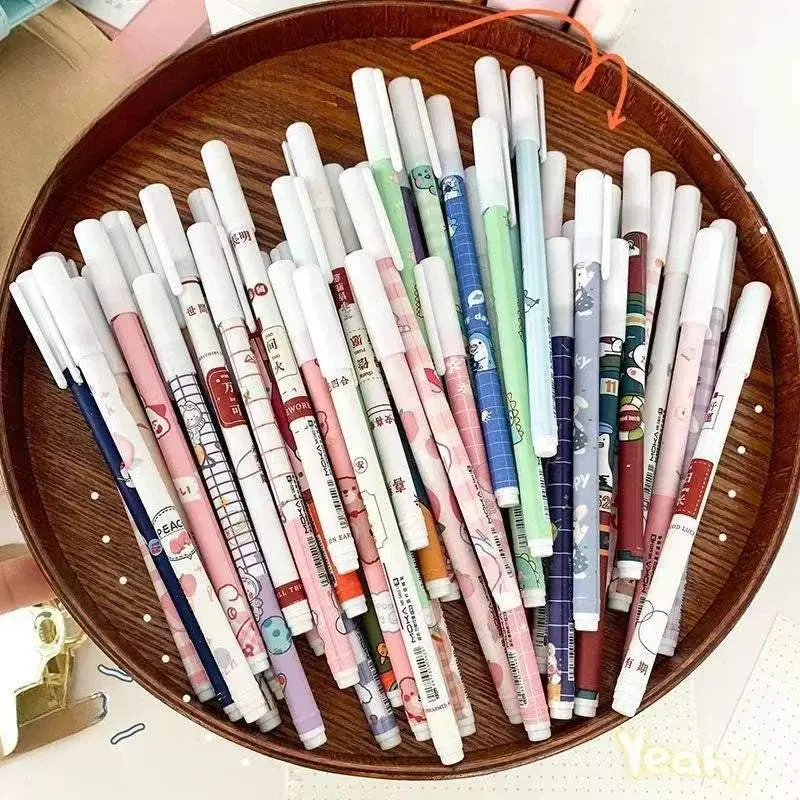 Kawaii Erasable Gel Pens Set