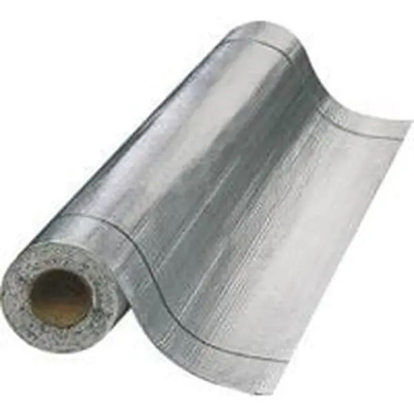 Mfm Building Products Aluminum Foil Peel-Seal Roofing Membrane - 36 W In. X 33 1/2 Ft. L., 0.5 in Thick, 100 sq ft, Waterproofing, Stretches for Fit, Lightweight Reflective for Mobile Homes