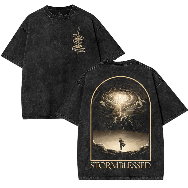 Stormlight Archive Shirt Kaladin Stormblessed Oversize Acid T-Shirt Comfortable Brandon Sanderson Fan Gift Bookish Gift Clothes Menswear