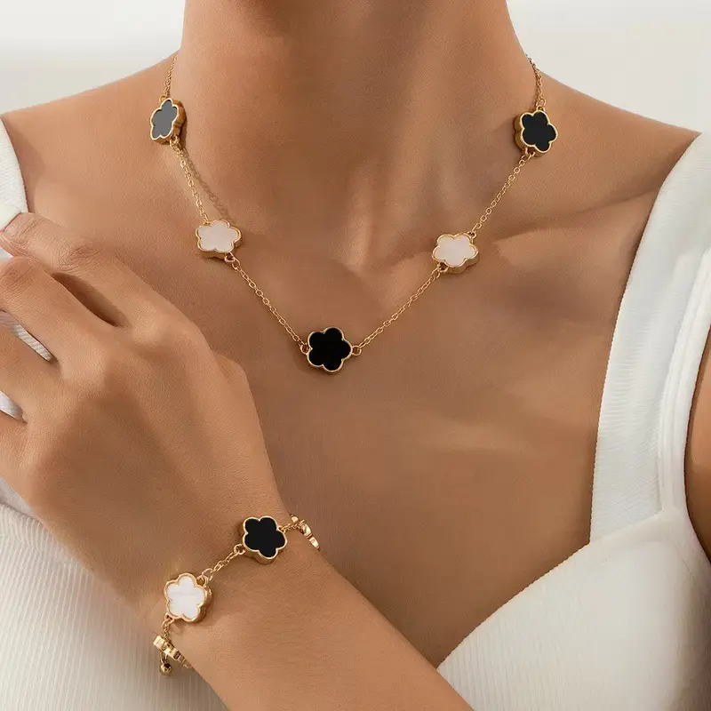 chanel clover bracelet - TikTok Shop