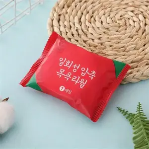 MMQ Compressed Disposable Face Towels - CompressedSoft Hand Cloth for Travel, Home & Outdoor Activities - Lightweight Portable Design