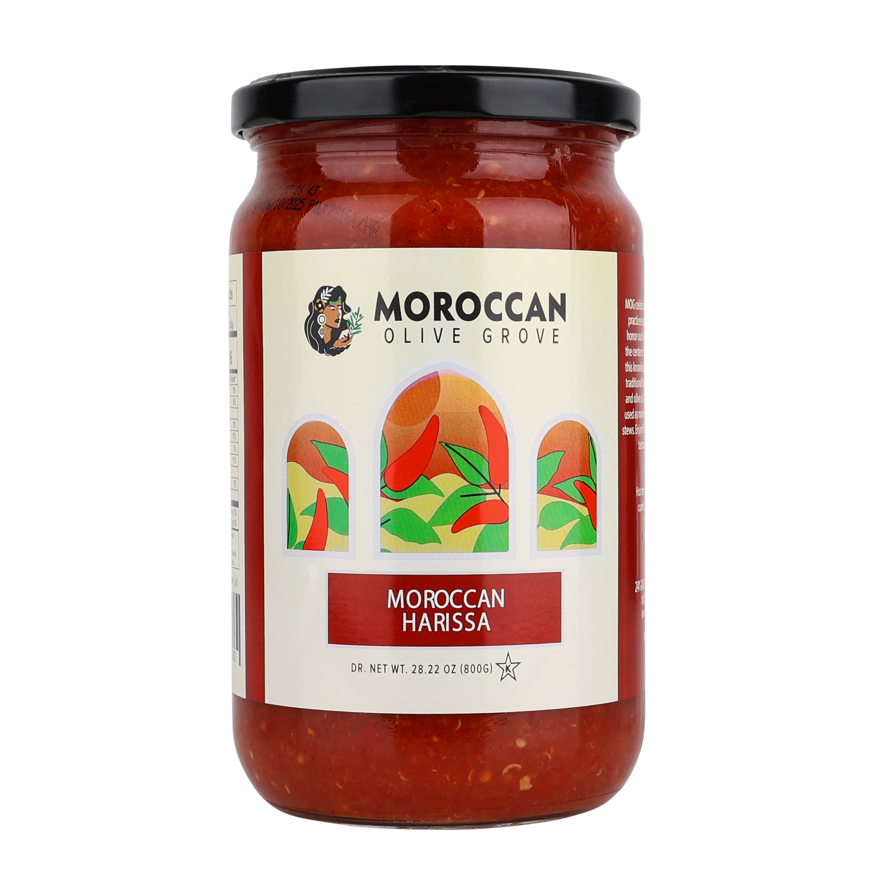 Moroccan Harissa Cooking Sauce, 800g Staples & Cooking Essential for Food & Beverages Preparation