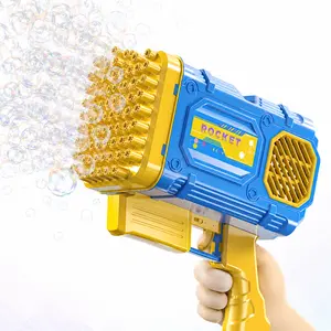 86-hole automatic light-up bubble gun machine,portable and safe bubble toy for children aged 3+,suitable for boys and girls,a great item for summer outdoor play,an excellent gift for birthdays,weddings,and Christmas parties,lighted electric bubble machine