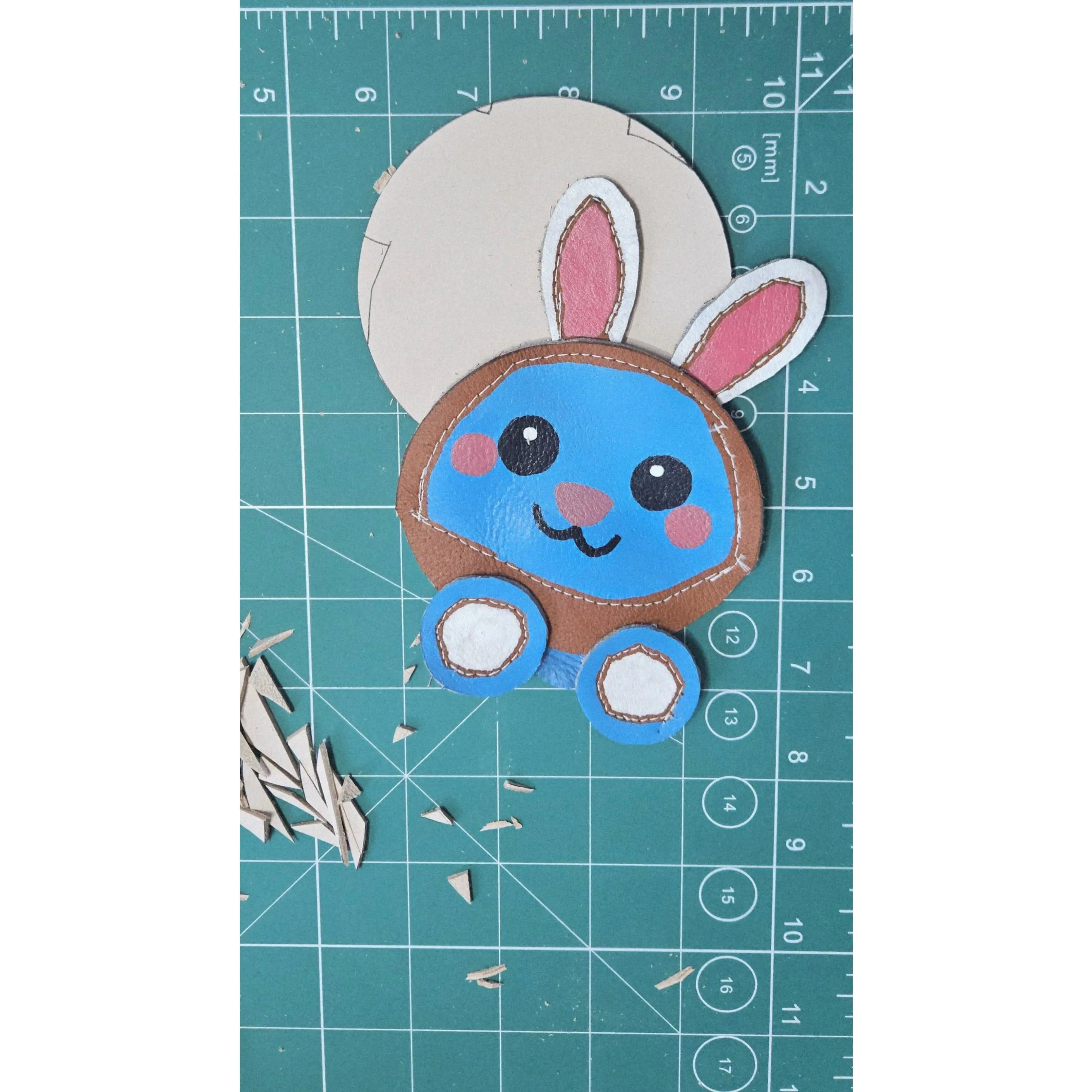 RabbitRose Key Chain