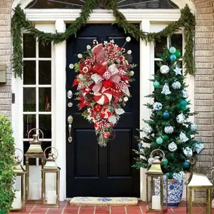 Christmas Upside-Down Candy Tree – Door & Wall Holiday Decoration