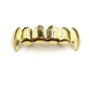 New explosions HIPHOP hip hop braces 6TeethGrillz braces jewelry personality tide rap accessories