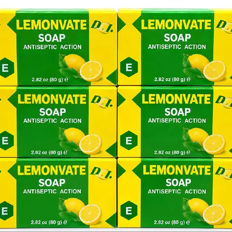6 pcs lemovate soap Facial Cleansing