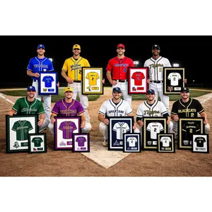 Senior Night Gift High School Football Jersey Frame Print