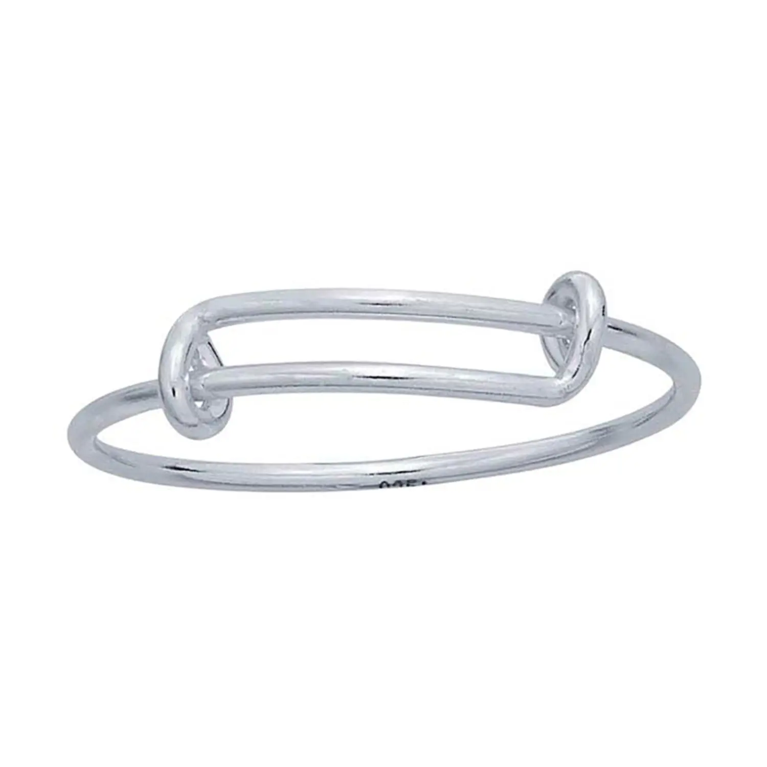 Sterling Silver Expandable Wire Wrap Ring