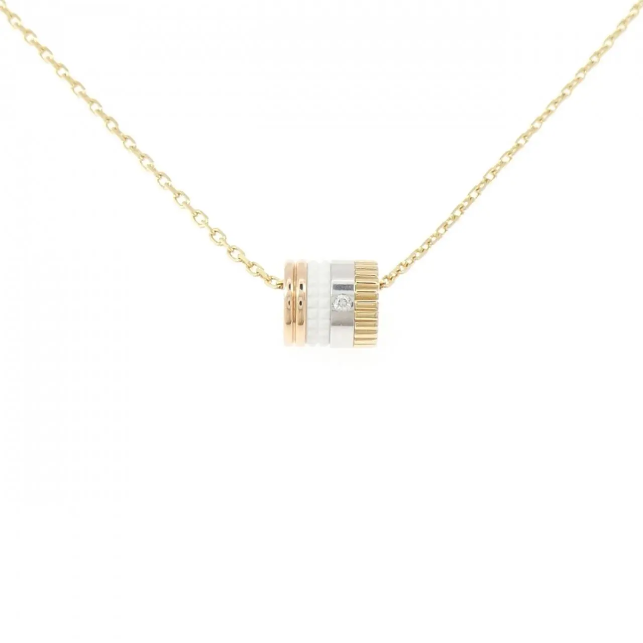 Boucheron Quatre White Small Au750 Necklace