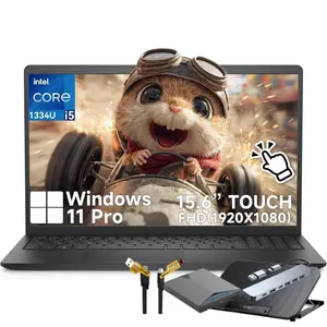 Dell Laptop 15 LDC15250 Touchscreen, Intel i5-1334U(10-Core), 20GB RAM, 512GB SSD, 15.6 FHD Anti-Glare Display for Business & Students, Windows 11 Pro, Windows Copilot