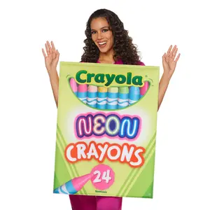 Crayola Crayon Neon Box Quik Change™ Adult Costume | One Size