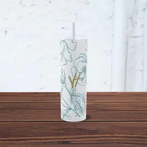 The Vessel Mark 20oz Stainless Steel Insulated Tumbler with Straw and Sliding Lid - Perfect for Beverages Hot or Cold Drinkware Flasks Bottles Portable Bottled Water Bottles