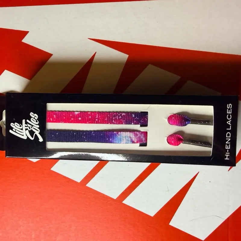 Custom Galaxy Shoelaces, Stylish Footwear Accessory for Sneakers