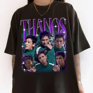 Than0s Shirt, Choi Seung-hyun Shirt, Squid Shirt, Game Funny, I like U, Shirts For Men or Women, Korean Drama Tee