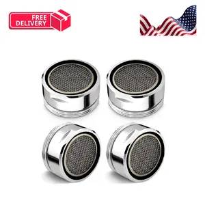 4Pcs Bathroom Faucet Aerator Replacement - 15"/16" 24mm Kitchen Bathroom Sink Attachment