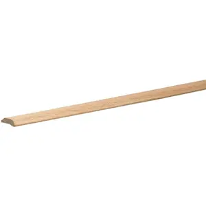 Thermwell Products H112UF6 Carpet Bar Wood, Oak - 1 in. x 6 ft.