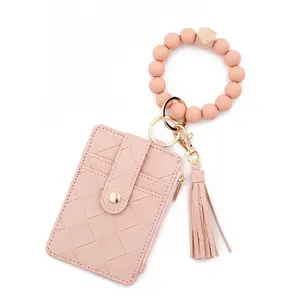 Trendy Blush Wristlet Keychain Wallet | TikTok Made Me Buy It Quilted Card Holder | Spring Fashion Essential#TikTokFinds #ViralTikTok #QuiltedWallet #BeadedWristlet #TikTokMadeMeBuyIt #EverydayCarry #BlushFashion #MinimalistAccessory