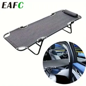 1 Car Rotating Bed non-inflatable Cushion Universal Car Rear Seat Single Car Sleeping Co-Pilot Artifact Folding Travel Bed