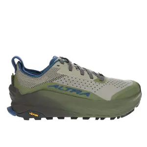 Altra Mens Olympus 6 Trail Running Sneakers Shoes - Green