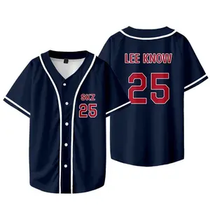 Full Print SKZ #25 Baseball Jersey Jersey, Print Baseball Jersey, Sport Jersey for Men and Women, Baseball Jersey Style