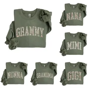 Personalized Mama Sweatshirt Custom Grandma Shirt Mimi Nana Gigi Sweatshirt Mothers Day Gift Floral Family Shirt