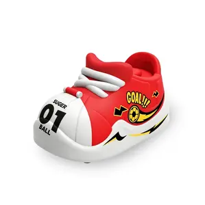 Shoot Launch Soccer Shoe Toy, Kids Catapult Football Sneaker Launcher Toy, Fun Outdoor Competitive Game Gift for Boys Girls