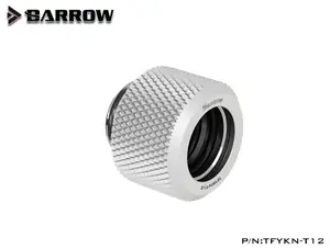 Barrowch Compression Fitting OD 12mm - Matt Silver