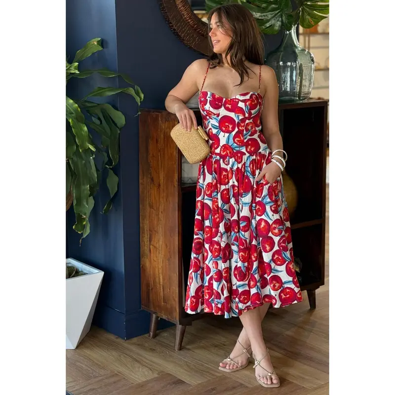 white christmas dresses Cherry Blossom Off Shoulder Gingham Ruffle Mini Dress main image 1