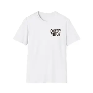 Country Thugg T-Shirt — "From the Woods to the Stage" Rustic Country Graphic Tee