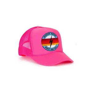 ROCK AND ROLL BOLT VINTAGE TRUCKER HAT