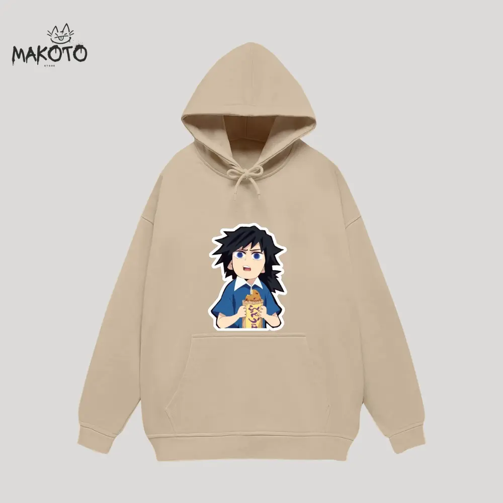 Tomioka Giyuu Demon Slayer Kimetsu no Yaiba anime Manga Hoodie, Unisex Hoodie Cotton Womenswear Oversized Relaxed Fit Sweaters Sweatshirt