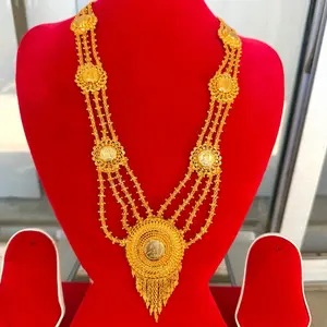 Gold plated Long Rani Haar/Necklace