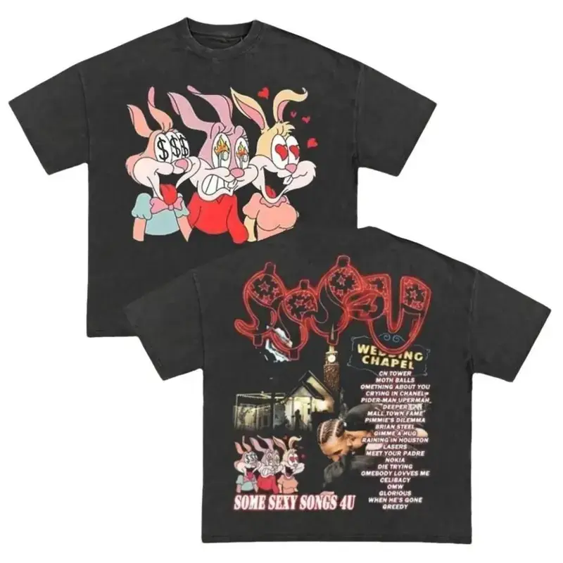 SSS4U Inspired Rap Tee, Drake & PARTYNEXTDOOR Streetwear Shirt
