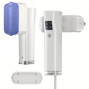 2-in-1 Steamer & Iron for Clothes 15s Fast Heat-up 1200W Portable Handheld Garment Steamer Travel Size with Large Ceramic Heat Panel Quick Wrinkle Removal