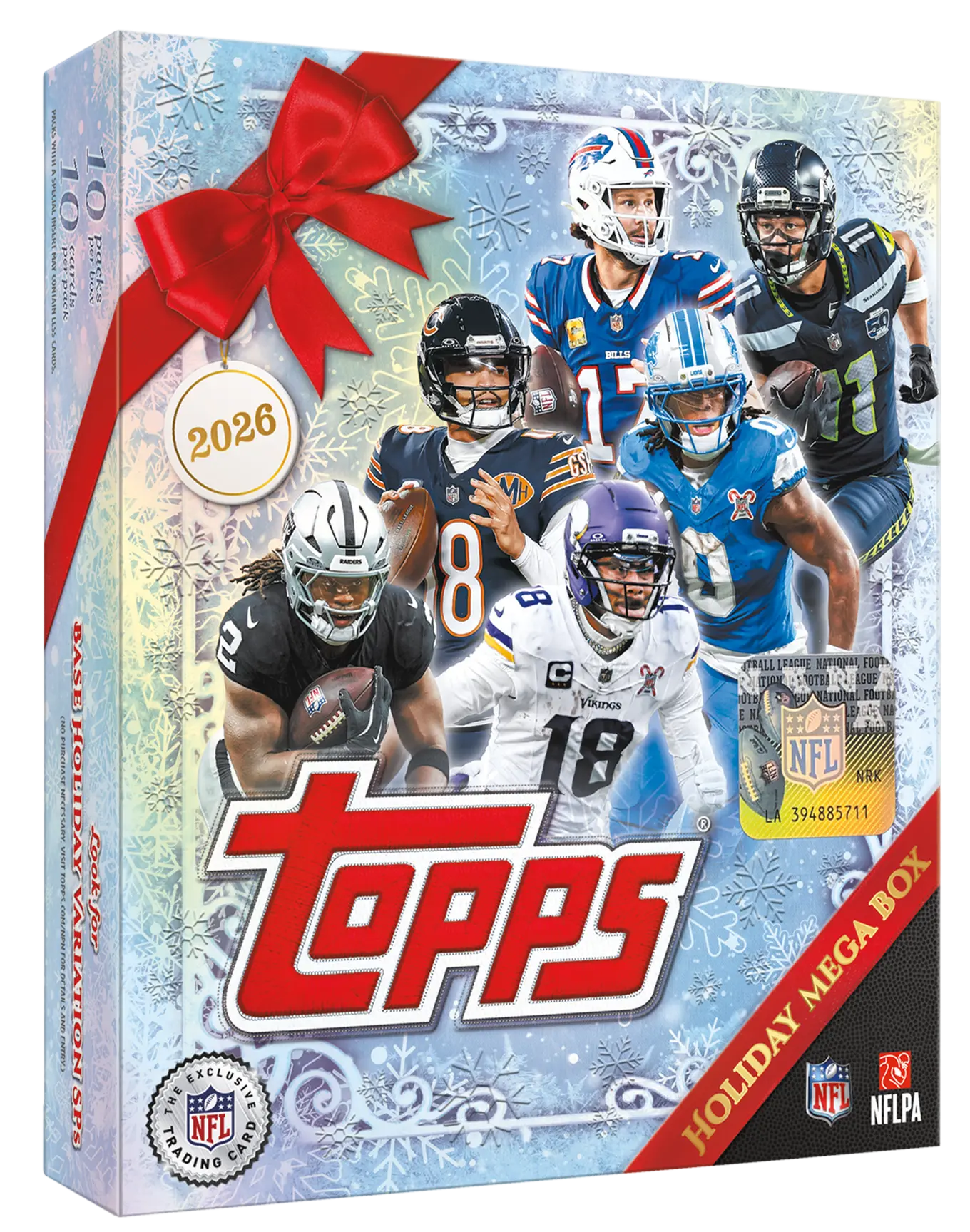 2026 Topps Holiday Football - Mega Box 2026 Topps Holiday Football - Mega Box