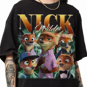 Zootopia Nick Wilde Shirt, Judy Hopps and Nick Wilde T-shirt, Zootopia 2 2025