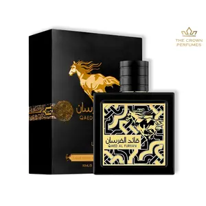Lattafa Qaed Al Fursan Perfume For Men 3.04 oz (100ml) By Lattafa Perfumes – Fruity, Fresh & Sweet Woody Fragrance spray edp fragrance lattafa perfume