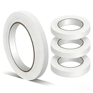 LS Double Sided Tape Hacks,Strong Adhesive Mounting Tape,Hemming Tape Adhesive for Home,school,Craft,gift box,DIY,Windows,Clothes Oily Based Glue tape