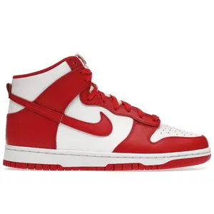 Nike Men's Dunk High Championship White Red, from StockX
