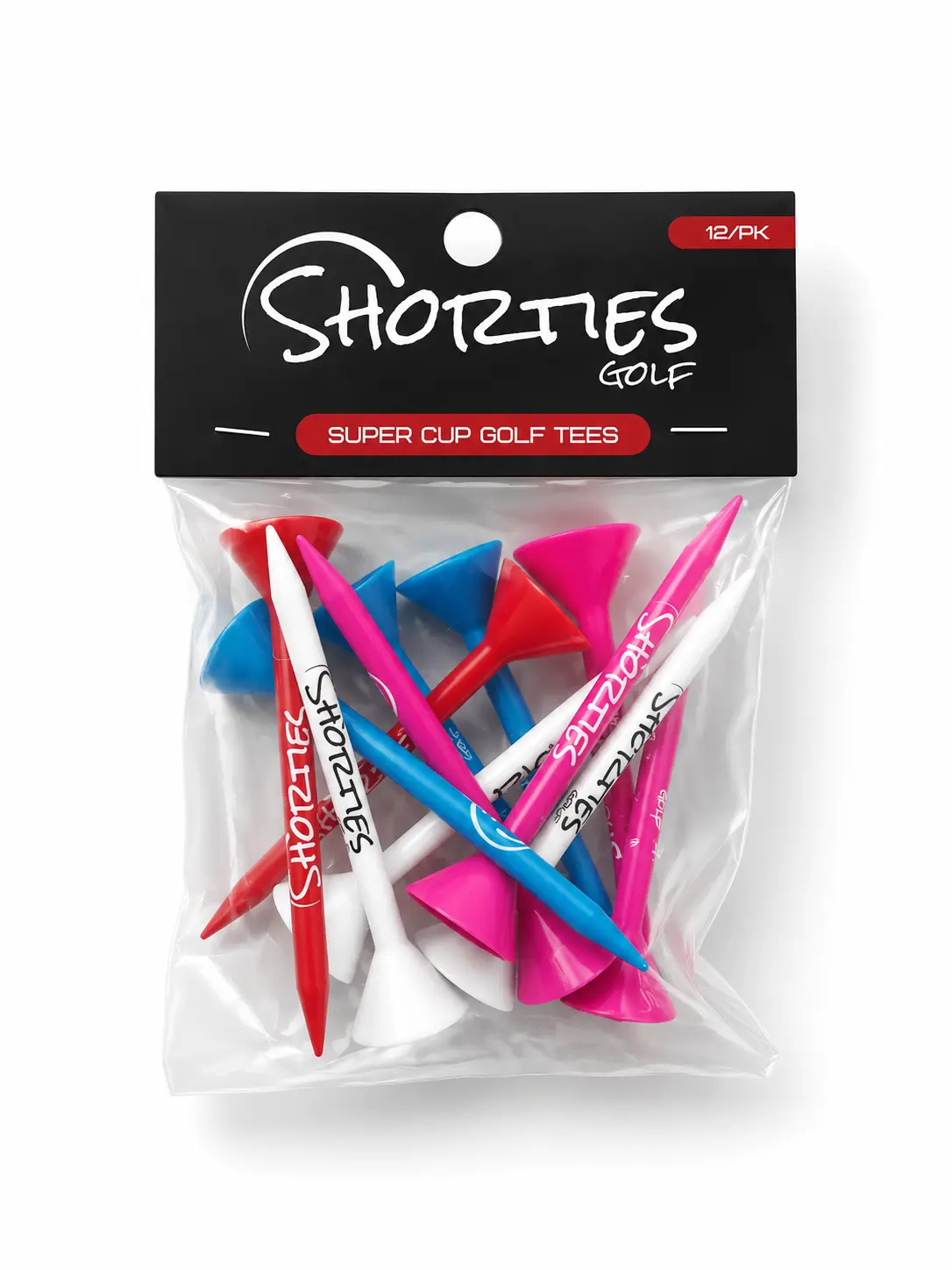 Shorties® SuperCup Golf Tees | 12-Pack