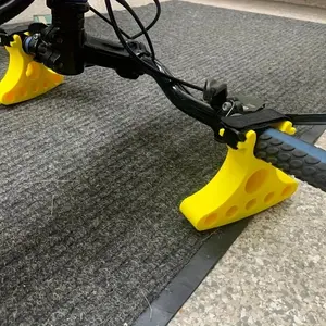 2pcs Bicycle Repair Stand Handlebar Holder - Adjustable Mountain Bike Repair Stand, Ergonomic Design, Durable Plastic Structure with Stable Grip Upside Down Parking, Outdoor Cycling Accessories, Bike Accessories