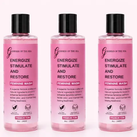 3 Wash Bundle - Premium Yoni Feminine Wash  | Maximum Odor Protection, pH Balance & Freshness |