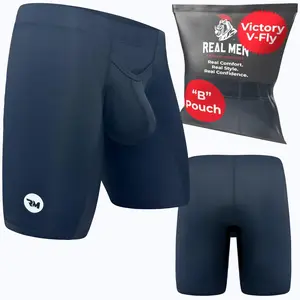 Real Men Pouch Brief Nylon 9 Inch Inseam Menswear Sexy  Underwear Ice Silk Big Clothes Straight Stretchy Sun Sweat Human Undergarments Ball