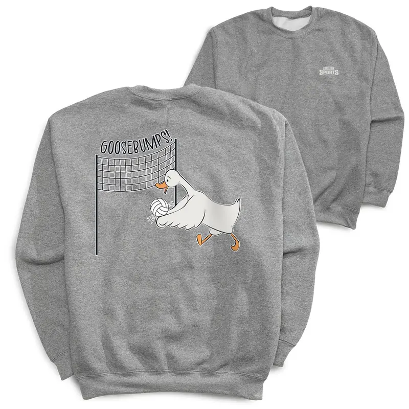 CTS Volleyball Crewneck Sweatshirt - Goosebumps (Back Design)