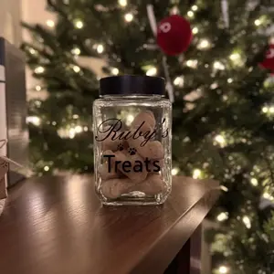 Custom dog treat containers
